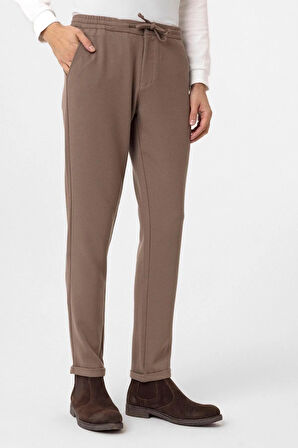 Slim Kalıp Düz Jogger Pantolon