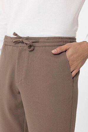 Slim Kalıp Düz Jogger Pantolon