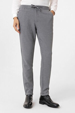 Slim Kalıp Düz Jogger Pantolon