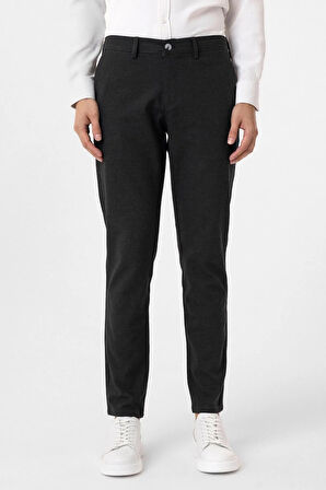 Slim Kalıp Armürlü Pantolon