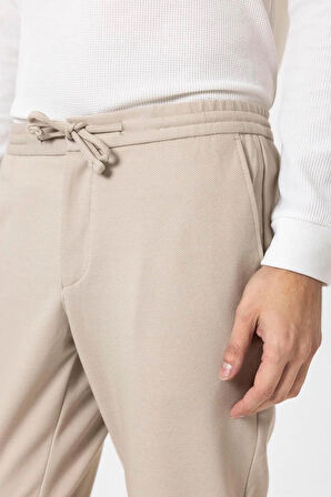 Slim Kalıp Düz Jogger Pantolon
