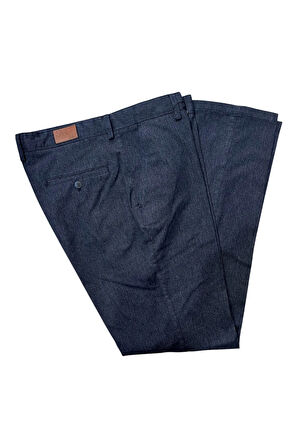 Regular Kalıp Armürlü Pantolon