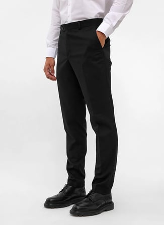 Süvari Siyah Erkek Pantolon PN1014400407