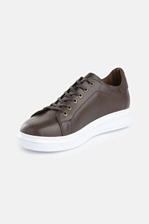 Koyu Kahve Sneakers Ayakkabı
