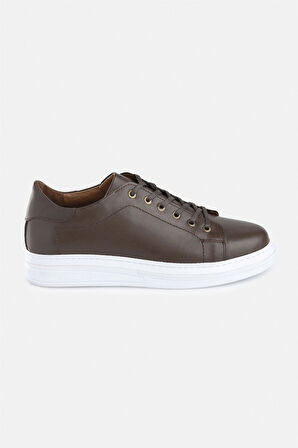 Koyu Kahve Sneakers Ayakkabı