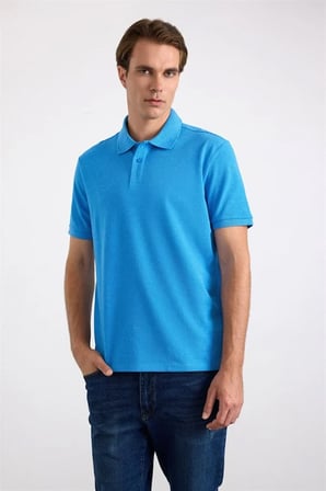 Mavi Regular Polo Yaka Tişört