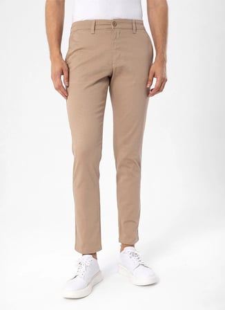 Süvari Bej Erkek Pantolon PN2020500714