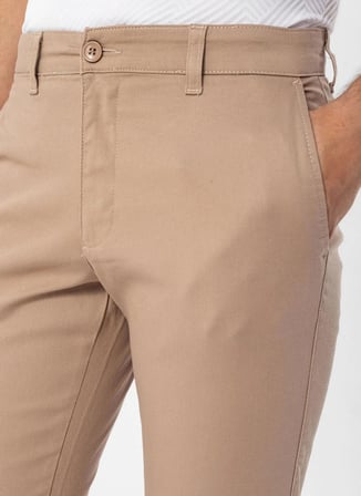 Süvari Siyah Erkek Slim Fit Armürlü Pantolon PN2020500710