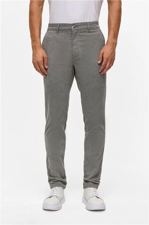 Siyah Slim Casual Pantolon