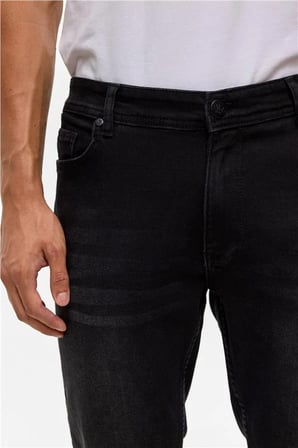 Siyah Denim Pantolon