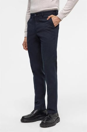 Lacivert Regular Casual Pantolon