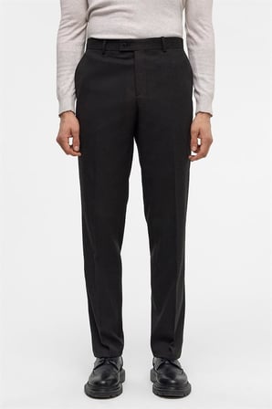 Siyah Regular Klasik Pantolon