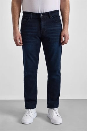 Lacivert Denim Pantolon