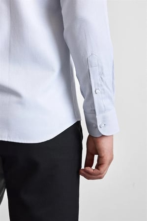 Taş Slim Klasik Yaka Casual Gömlek