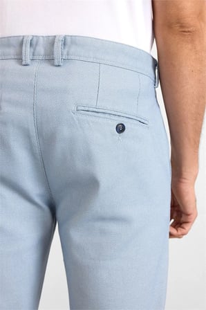 Buz Mavi Slim Casual Pantolon