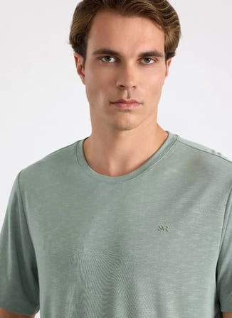 Süvari Yeşil Erkek T-Shirt STS1014000006