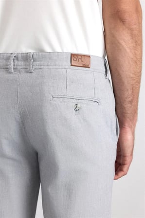 Gri Slim Casual Pantolon