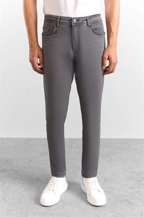 Gri Denim Pantolon
