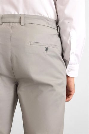 Su Yeşili Slim Düz Yarım Lastikli Jogger Pantolon