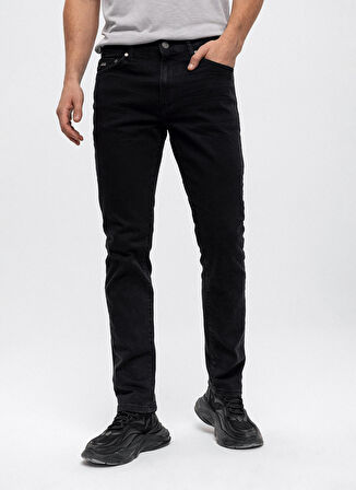 Back and Bond Normal Bel Normal Paça Slim Fit Siyah Erkek Pantolon B33W35025