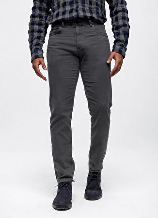 Back and Bond Normal Bel Normal Paça Slim Fit Antrasit Erkek Pantolon B33W32000