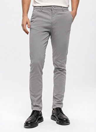 Back and Bond Normal Bel Normal Paça Slim Fit Taş Erkek Pantolon B33W32005