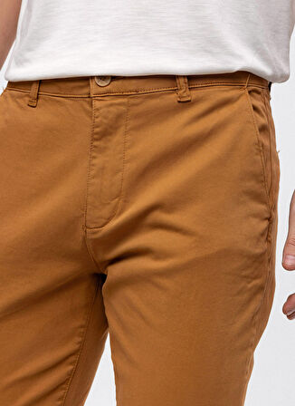 Back and Bond Normal Bel Normal Paça Slim Fit Vizon Erkek Pantolon B33W32005