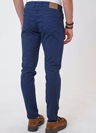 Back and Bond Normal Bel Normal Paça Slim Fit Lacivert Erkek Pantolon B33W32006