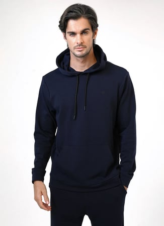 Back and Bond Lacivert Erkek Regular Fit Sweatshirt B33S12002