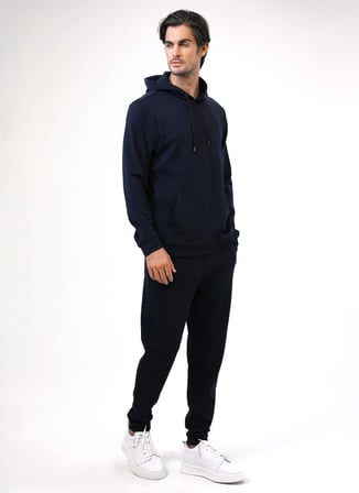 Back and Bond Lacivert Erkek Regular Fit Sweatshirt B33S12002
