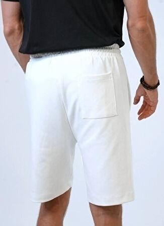 Back and Bond Normal Bel Normal Paça Regular Fit Beyaz Erkek Pantolon B33S36007