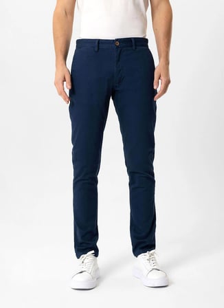 Back and Bond Lacivert Erkek Slim Fit Pantolon B33S30009