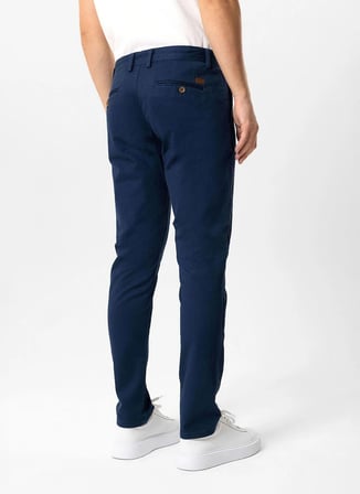 Back and Bond Lacivert Erkek Slim Fit Pantolon B33S30009