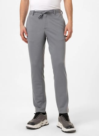 Back and Bond Gri Erkek Pantolon B34T31002