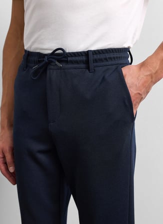 Back and Bond Normal Bel Normal Paça Regular Fit Lacivert Erkek Pantolon B34S34016