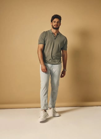 Lacivert Erkek %100 Pamuk Regular Fit Denim Pantolon B35S35013