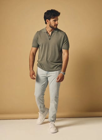 Lacivert Erkek %100 Pamuk Regular Fit Denim Pantolon B35S35013