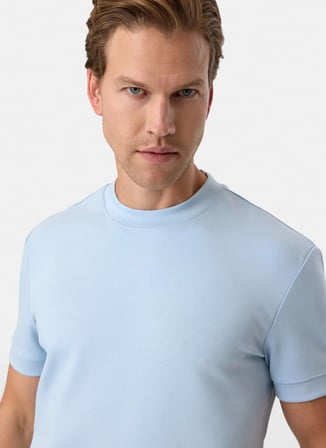 Back and Bond Mavi Erkek T-Shirt B35S10020