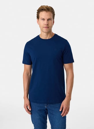 Back and Bond Lacivert Erkek T-Shirt B35T10004