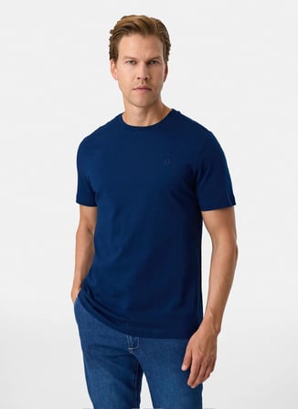 Back and Bond Lacivert Erkek T-Shirt B35T10004