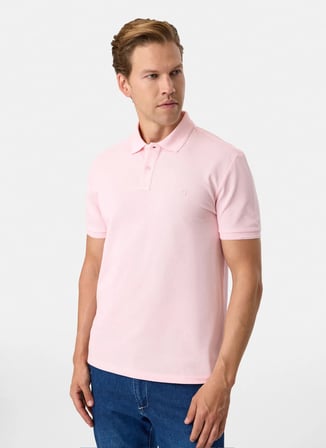 Back and Bond Pembe Erkek T-Shirt B35S10042