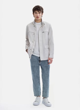 Back and Bond Mavi Erkek Denim Pantolon B35S35019