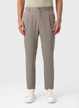Back and Bond Gri Erkek Slim Fit Pantolon B35S31041