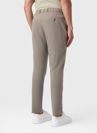 Back and Bond Gri Erkek Slim Fit Pantolon B35S31041
