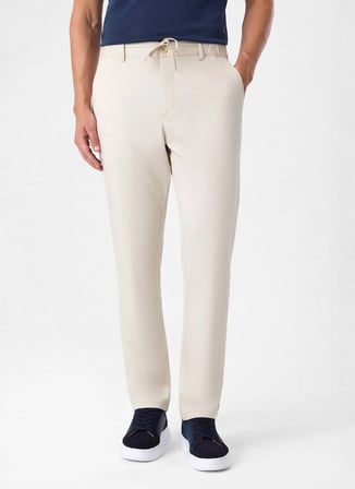 Back and Bond Ekru Erkek Comfort Fit Pantolon BPN3001100000