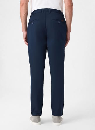 Back and Bond Lacivert Erkek Comfort Fit Pantolon BPN3001100000