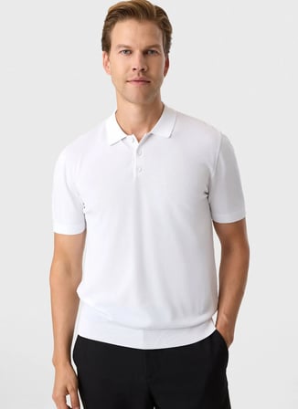 Lacivert Erkek Regular Fit Polo T-Shirt B35S40018