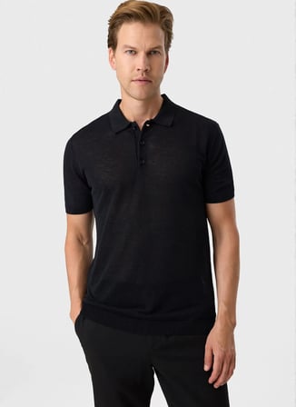 Siyah Erkek  Regular Fit Kazak B35S40026