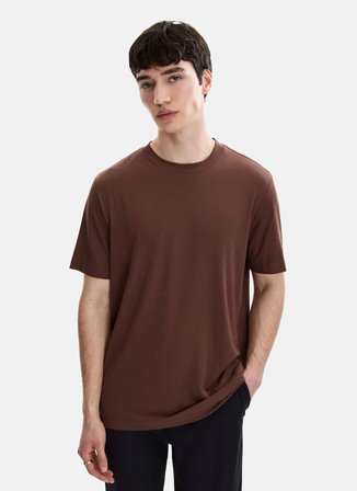 Back and Bond Kahve Erkek Regular Fit T-Shirt B35S10067