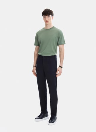 Back and Bond Lacivert Erkek Slim Fit Pantolon B35S33038
